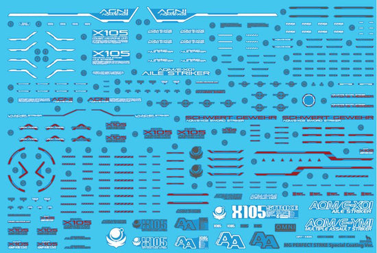 MG Perfect Strike (Holo) (Water Decal)