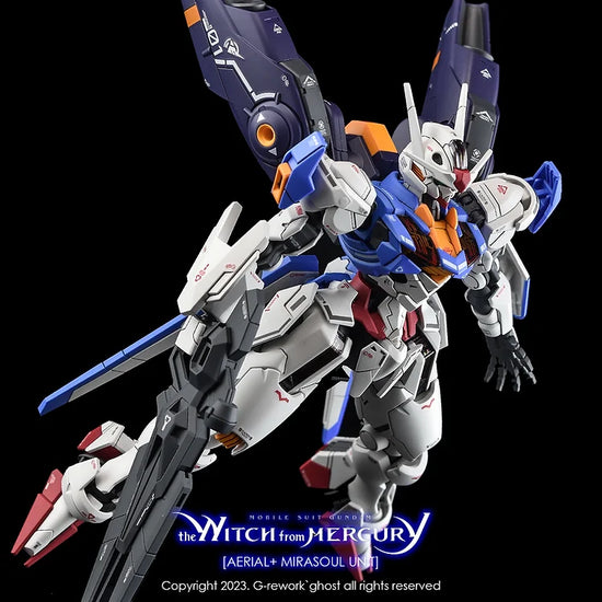 G-REWORK - [HG] [The Witch From Mercury] Aerial + Mirasoul Unit (Water Decal)