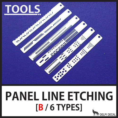 PANEL LINE ETCHING (6 Types) Option.B No Guide Tape