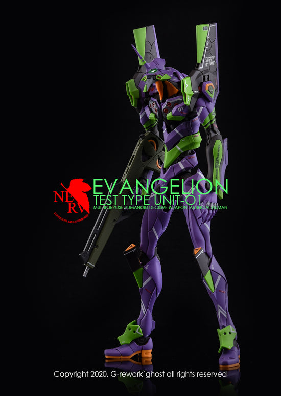 G-REWORK - [RG] Evangelion Unit-01 (Water Decal)