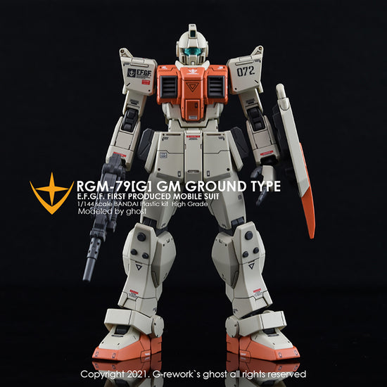 G-REWORK - [HG] 08th MS Team Ground Type RGM-79G (Water Decal)