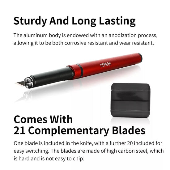DSPIAE DK-1 Aluminum Alloy Pen Knife