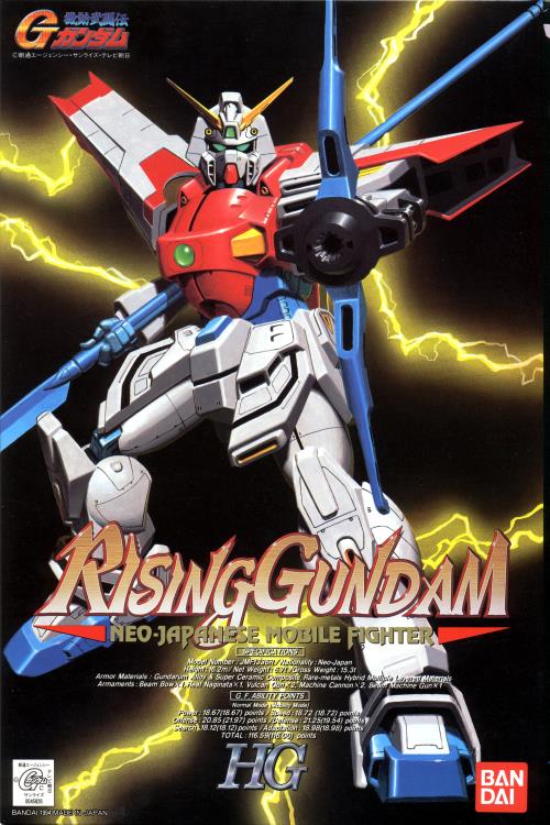 1/100 HG-06 Rising Gundam (G Gundam)