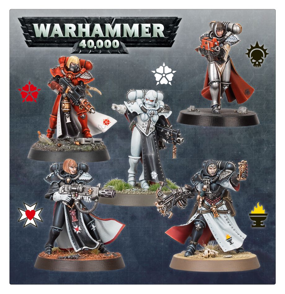 Warhammer 40,000 Adepta Sororitas: Battle Sisters Squad