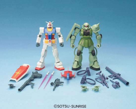 HGUC Gunpla Starter Set: Gundam Vs. Zaku II