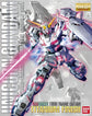 MG RX-0 Unicorn Gundam (Red or Green Frame Twin Frame Edition) Titanium Finish