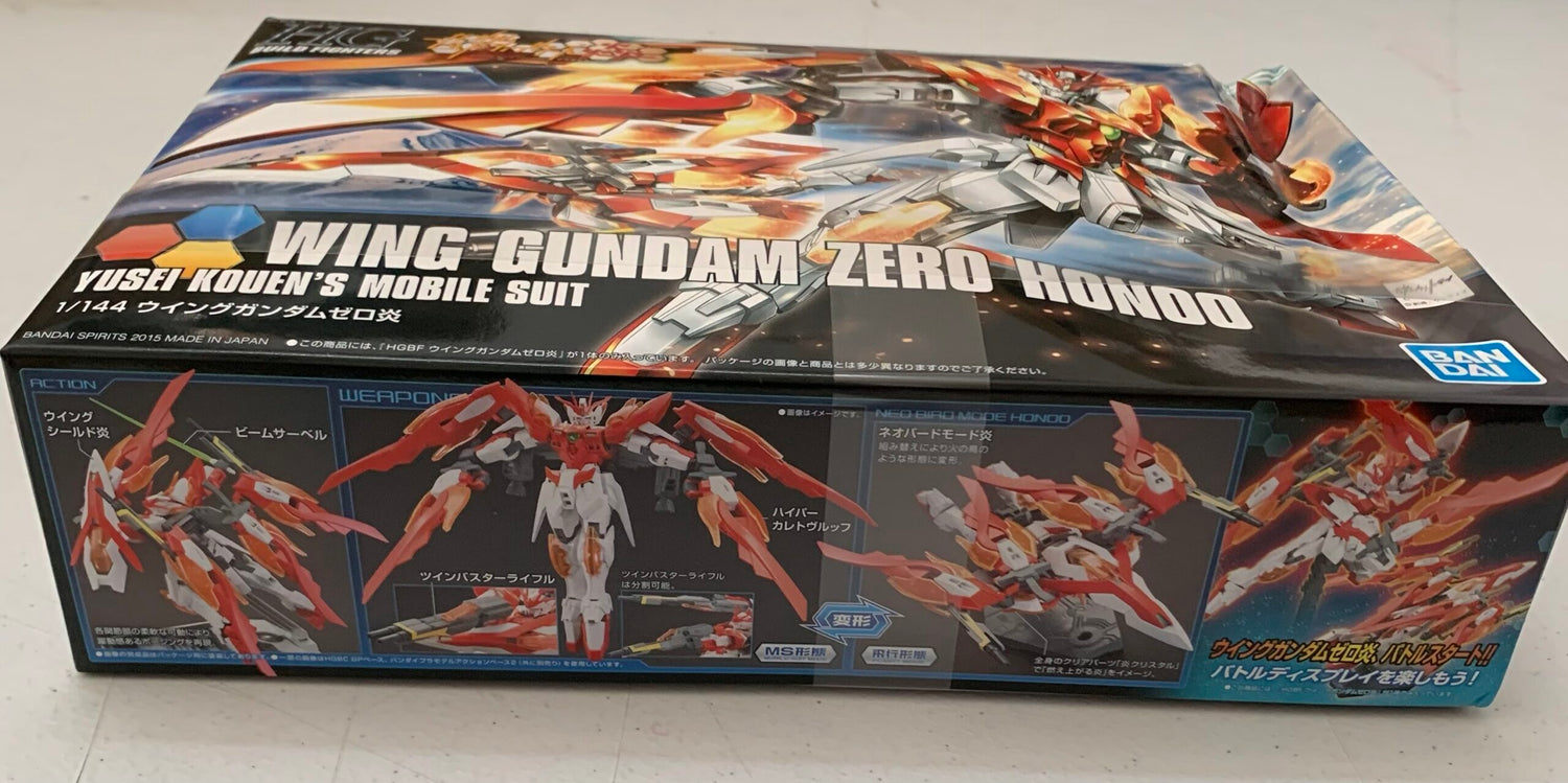 (Damaged BOX) HGBF #33 Wing Gundam Zero Flame Honoo 15%OFF – The Gundam ...