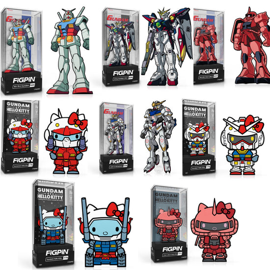 Gundam FiGPiNs (multiple models to choose from)