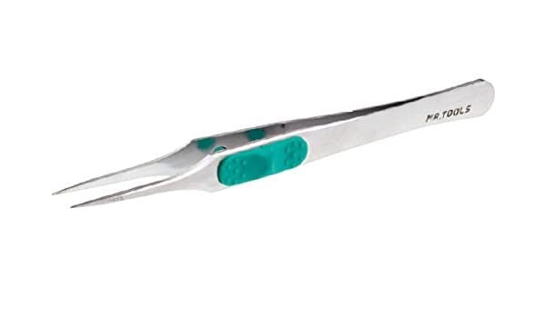 Tweezers straight. Hobby tool manufactured by SpotModel (ref. SPOT-019)