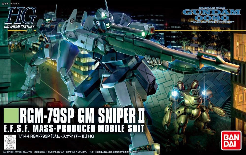 HGUC #146 GM Sniper II – The Gundam Place Store