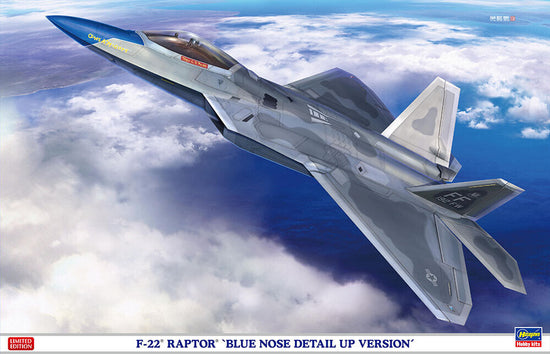 F-22 Raptor Blue Nose LTD 1:48