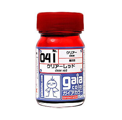 Gaia Clear Color 041 Clear Red
