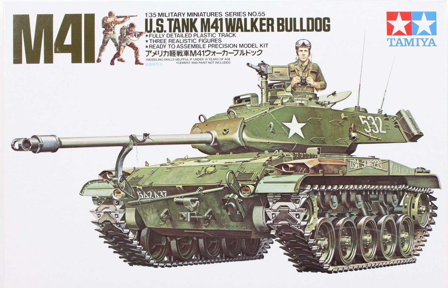 TAMIYA US M41 Walker Bulldog 1:35 – The Gundam Place Store